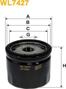 WIX Filters WL7427 - Ölfilter alexcarstop-ersatzteile.com