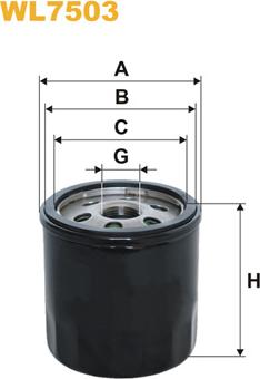 WIX Filters WL7503 - Ölfilter alexcarstop-ersatzteile.com