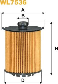 WIX Filters WL7536 - Ölfilter alexcarstop-ersatzteile.com