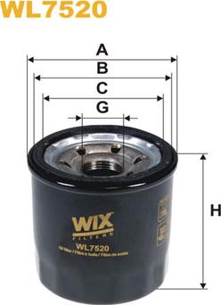 WIX Filters WL7520 - Ölfilter alexcarstop-ersatzteile.com