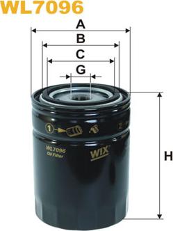 WIX Filters WL7096 - Ölfilter alexcarstop-ersatzteile.com