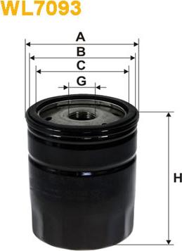 WIX Filters WL7093 - Ölfilter alexcarstop-ersatzteile.com