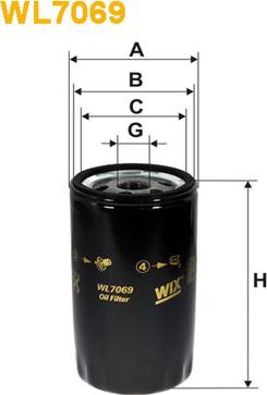 WIX Filters WL7069 - Ölfilter alexcarstop-ersatzteile.com