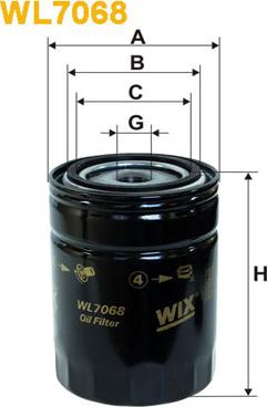 WIX Filters WL7068 - Ölfilter alexcarstop-ersatzteile.com