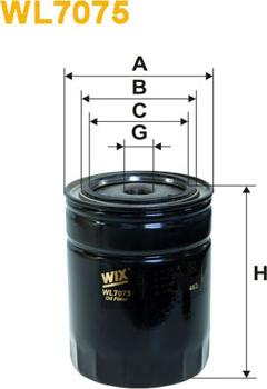 WIX Filters WL7075 - Ölfilter alexcarstop-ersatzteile.com