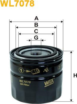 WIX Filters WL7078 - Ölfilter alexcarstop-ersatzteile.com