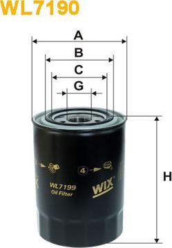 WIX Filters WL7199 - Ölfilter alexcarstop-ersatzteile.com