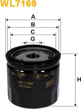 WIX Filters WL7169 - Ölfilter alexcarstop-ersatzteile.com