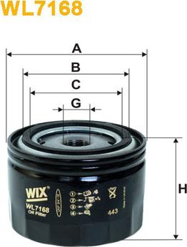 WIX Filters WL7168 - Ölfilter alexcarstop-ersatzteile.com