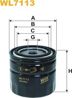 WIX Filters WL7113 - Ölfilter alexcarstop-ersatzteile.com