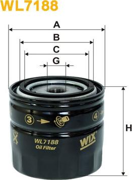 WIX Filters WL7188 - Ölfilter alexcarstop-ersatzteile.com