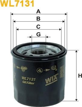 WIX Filters WL7131 - Ölfilter alexcarstop-ersatzteile.com