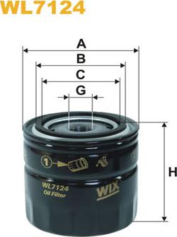 WIX Filters WL7124 - Ölfilter alexcarstop-ersatzteile.com