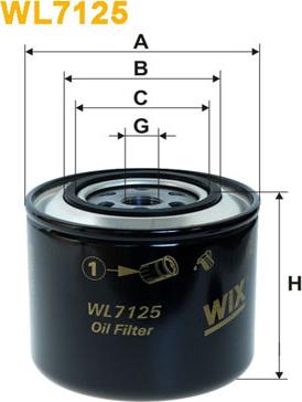 WIX Filters WL7125 - Ölfilter alexcarstop-ersatzteile.com