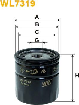 WIX Filters WL7319 - Ölfilter alexcarstop-ersatzteile.com