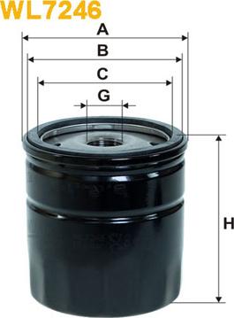 WIX Filters WL7246 - Ölfilter alexcarstop-ersatzteile.com