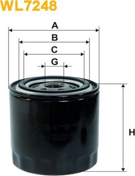 WIX Filters WL7248 - Ölfilter alexcarstop-ersatzteile.com