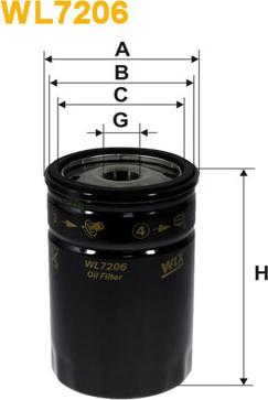 WIX Filters WL7206 - Ölfilter alexcarstop-ersatzteile.com