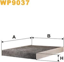 WIX Filters WP9037 - Filter, Innenraumluft alexcarstop-ersatzteile.com