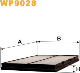 WIX Filters WP9028 - Filter, Innenraumluft alexcarstop-ersatzteile.com