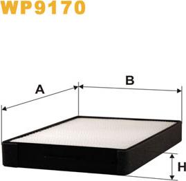 WIX Filters WP9170 - Filter, Innenraumluft alexcarstop-ersatzteile.com