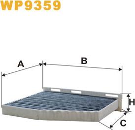 WIX Filters WP9359 - Filter, Innenraumluft alexcarstop-ersatzteile.com