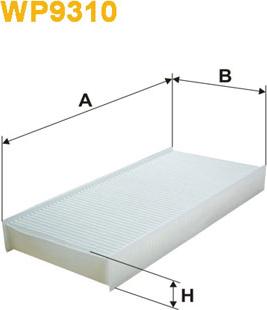 WIX Filters WP9310 - Filter, Innenraumluft alexcarstop-ersatzteile.com