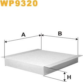 WIX Filters WP9320 - Filter, Innenraumluft alexcarstop-ersatzteile.com