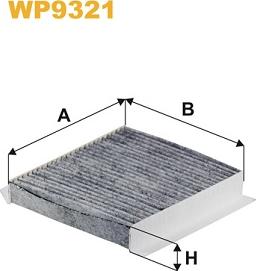 WIX Filters WP9321 - Filter, Innenraumluft alexcarstop-ersatzteile.com