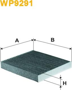 WIX Filters WP9291 - Filter, Innenraumluft alexcarstop-ersatzteile.com