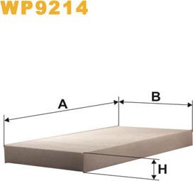 WIX Filters WP9214 - Filter, Innenraumluft alexcarstop-ersatzteile.com