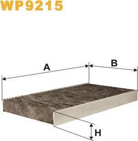 WIX Filters WP9215 - Filter, Innenraumluft alexcarstop-ersatzteile.com