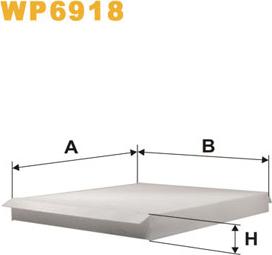 WIX Filters WP6918 - Filter, Innenraumluft alexcarstop-ersatzteile.com