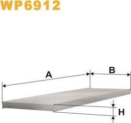 WIX Filters WP6912 - Filter, Innenraumluft alexcarstop-ersatzteile.com