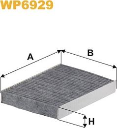 WIX Filters WP6929 - Filter, Innenraumluft alexcarstop-ersatzteile.com