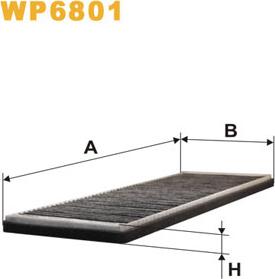 WIX Filters WP6801 - Filter, Innenraumluft alexcarstop-ersatzteile.com