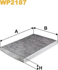 WIX Filters WP2187 - Filter, Innenraumluft alexcarstop-ersatzteile.com