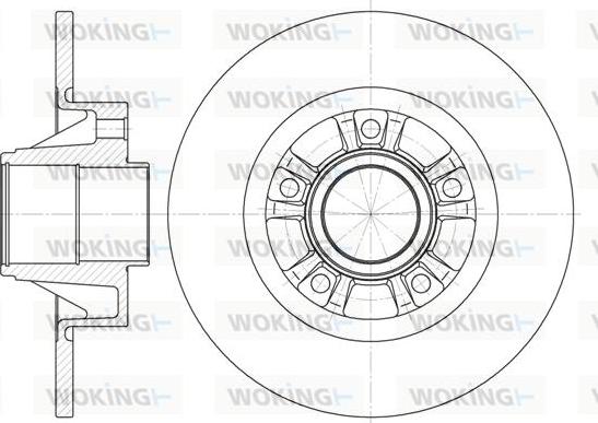 SNR KF155.70U - Bremsscheibe alexcarstop-ersatzteile.com