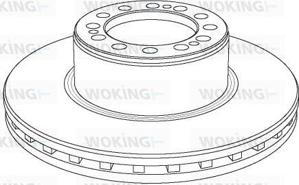 Woking NSA1079.20 - Bremsscheibe alexcarstop-ersatzteile.com