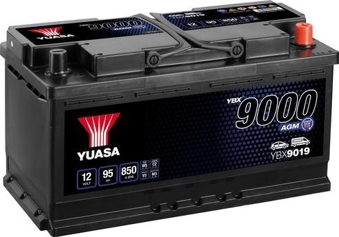 Yuasa YBX9019 - Starterbatterie alexcarstop-ersatzteile.com