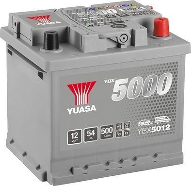 Yuasa YBX5012 - Starterbatterie alexcarstop-ersatzteile.com