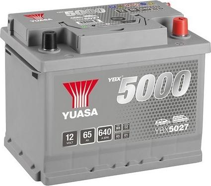 Yuasa YBX5027 - Starterbatterie alexcarstop-ersatzteile.com