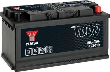 Yuasa YBX1019 - Starterbatterie alexcarstop-ersatzteile.com