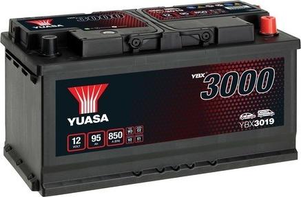 Yuasa YBX3019 - Starterbatterie alexcarstop-ersatzteile.com