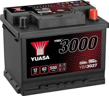 Yuasa YBX3027 - Starterbatterie alexcarstop-ersatzteile.com