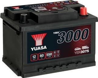 Yuasa YBX3075 - Starterbatterie alexcarstop-ersatzteile.com