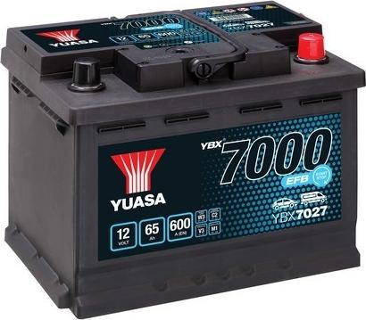 Yuasa YBX7027 - Starterbatterie alexcarstop-ersatzteile.com