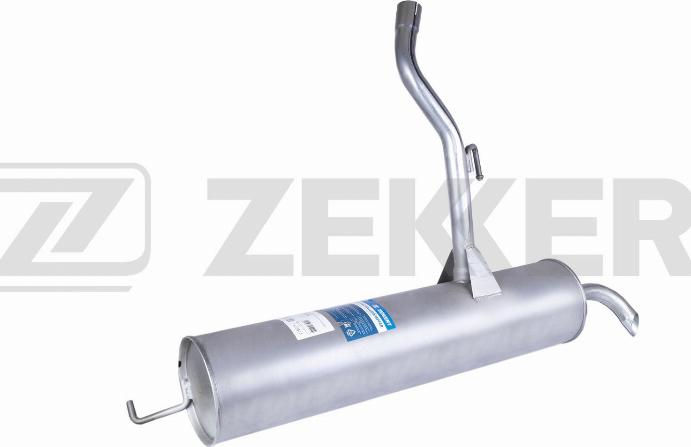 Zekkert GA-1021A - Endschalldämpfer alexcarstop-ersatzteile.com