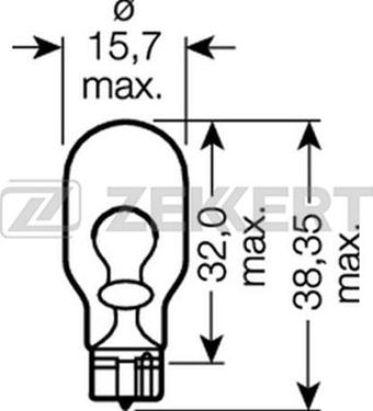 Zekkert LP-1090 - Glühlampe, Blinkleuchte alexcarstop-ersatzteile.com