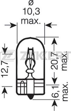 Zekkert LP-1149 - Glühlampe, Blinkleuchte alexcarstop-ersatzteile.com